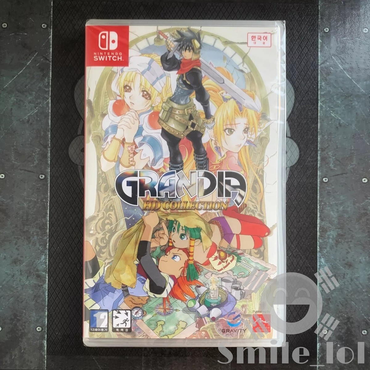 海外版　Grandia 　- Switch Switch Grandia HD Collection Korean Version [English