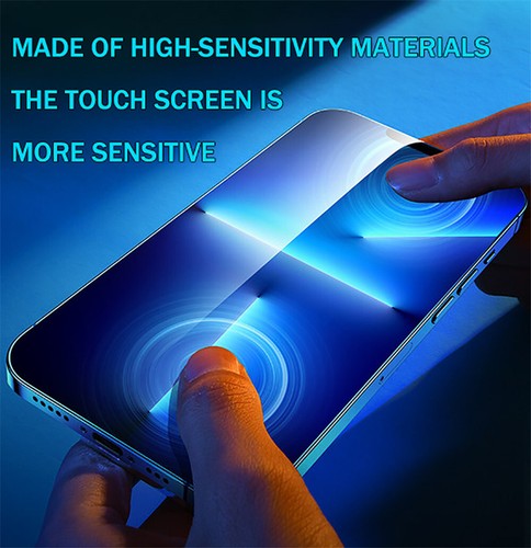 Protector de pantalla anti rayos azules para iphone 16e 15 Pro Max 12 11 Pro 7 XR 13 SE 14 - Imagen 6 de 20