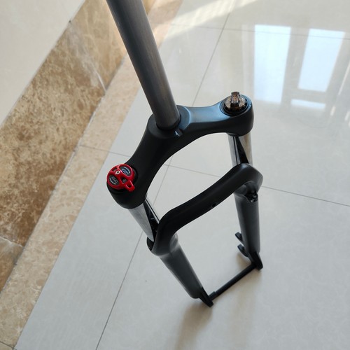 24*4.0" Suspension Fat tire Fork Manual Lockout 9mm QR Oil Spring - Bicycle Fork - Picture 7 of 12
