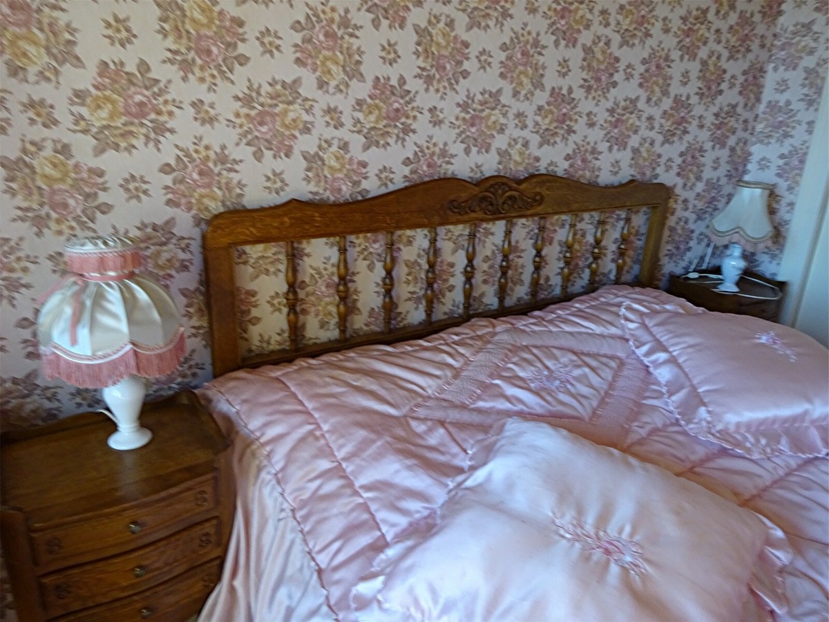 Parure de lit satin de coton ARABESCO - 2 places - 240x260cm - Lemo