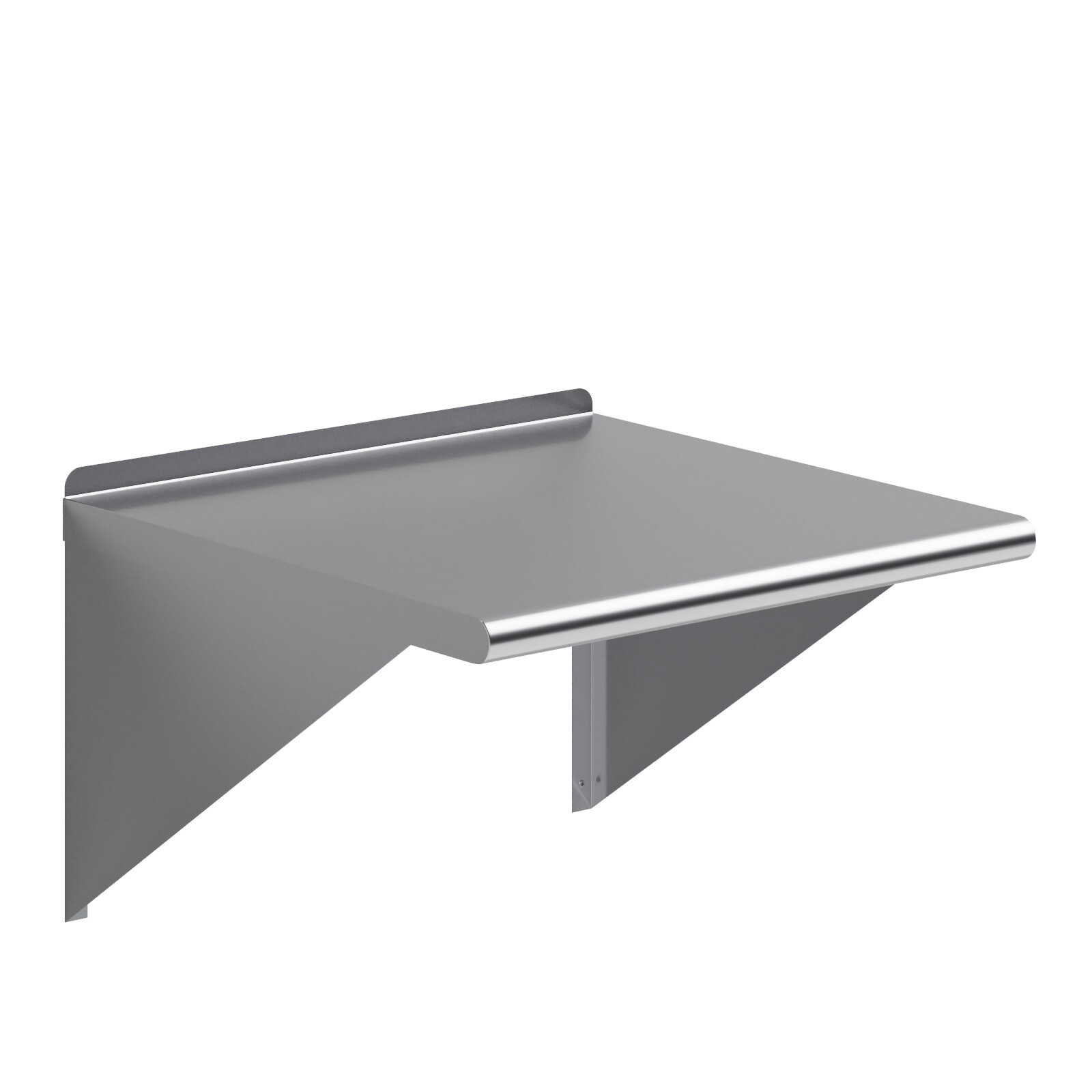 24 in. x 24 in. Stainless Steel Wall Shelf 24x24 Shelving