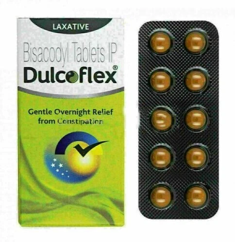 Dulcoflex 5mg Constipation Relief Laxative Tablets 100 Tabltets