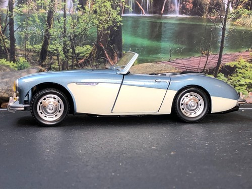 Imperfect ERTL 1:18 Diecast Car BLUE AUSTIN HEALEY 100 GHS 106 No Box AS-IS - Picture 3 of 24