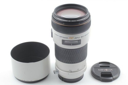 【COME NUOVO+++】 MINOLTA AF Apo Tele Zoom 80-200 mm f/2.8 G alta velocità HS Giappone #A166 - Foto 2 di 8