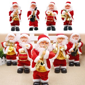 10 63 Musical Dancing Santa Claus Doll Figure Christmas Tree