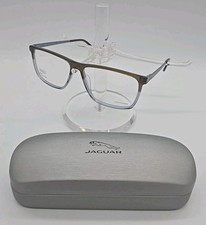 Jaguar Eyeglasses Frames Mod 32504-5309 Brown/Grey 57 14 145mm New W/Demo Lenses