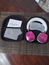 Puro Noise Cancelling Headphones for Kids Built in Mic-Pink Read Desc 