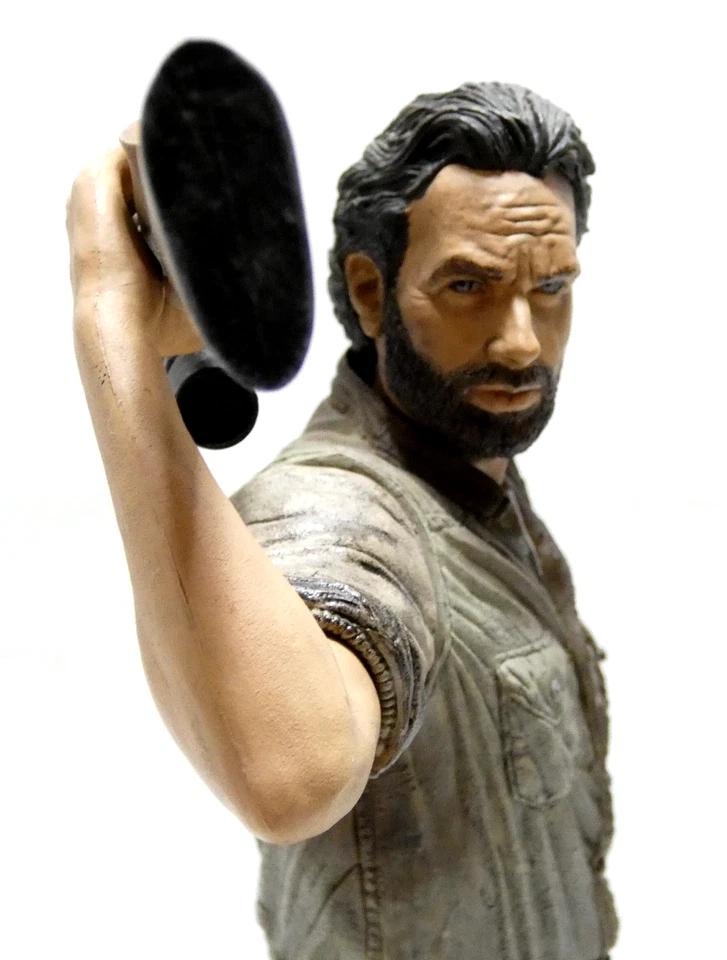 The Walking dead RICK GRIMES Deluxe Action Figure 25 cm Mc Farlane Toys AMC - Photo 3/4