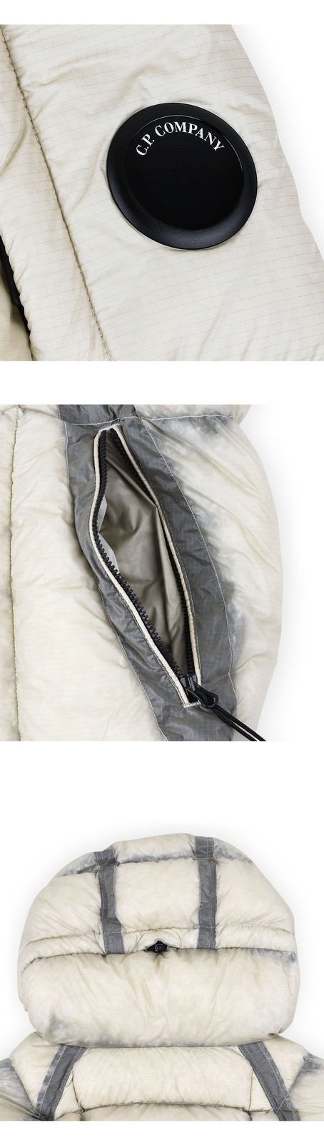 CP Company Men's Lens Badge D.D. Shell Hooded Padded Jacket 159558125 [U] image 4