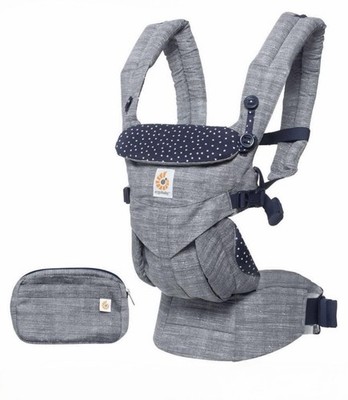 Ergobaby Omni 360 Baby Carrier Polkadot Ergonomic All in One Cotton Newborn