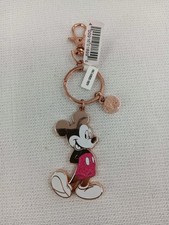 Disney Chunky Metal Rainbow Mickey Mouse Bag Charm Keychain