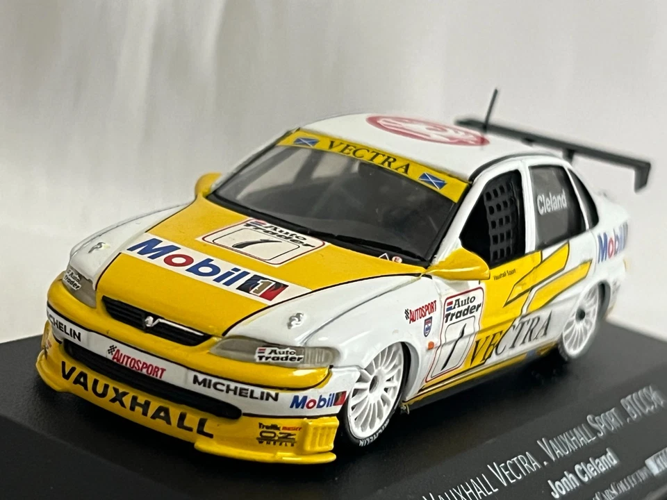 1/43 Vauxhall Vectra Vauxhall Sport BTCC 1996 #1 John Cleland ONYX XT003 used - Image 4 of 4