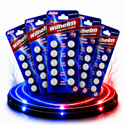 50 x Nemt Cell AG11 Knopfzellen Knopfbatterien Uhrenbatterien Blisterpack