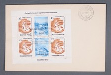 MayfairStamps Hungary FDC 1973 Europa Helsinki Souvenir Sheet First Day Cover aa