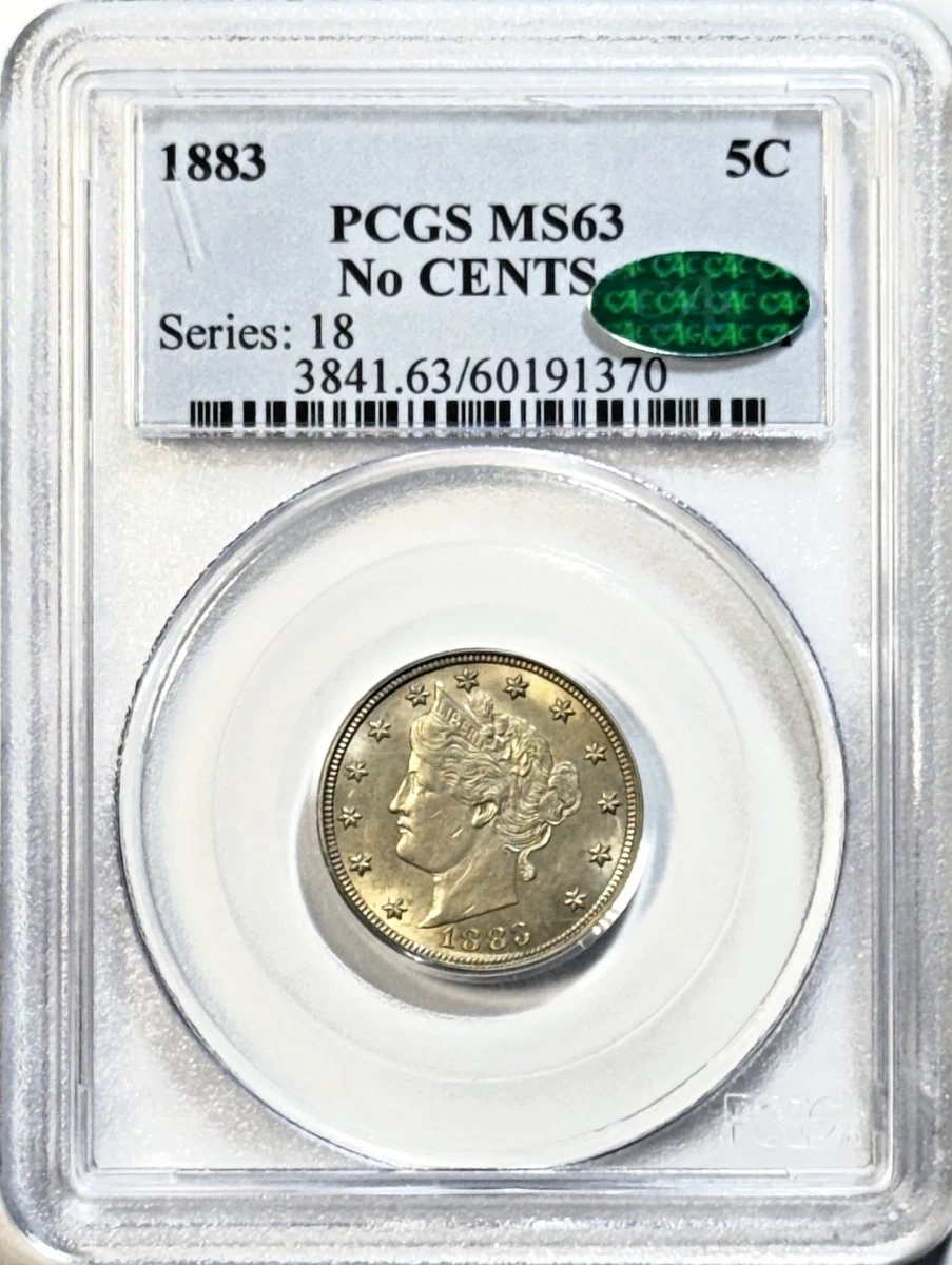 MS 63 Graded 1883 Year US Liberty Nickels (1883-1913) for sale | eBay