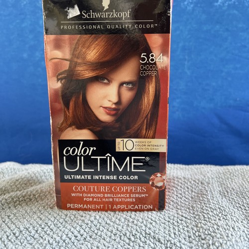 Schwarzkopf Color Ultime Hair Color Cream 5.84 Chololate CopperNIB