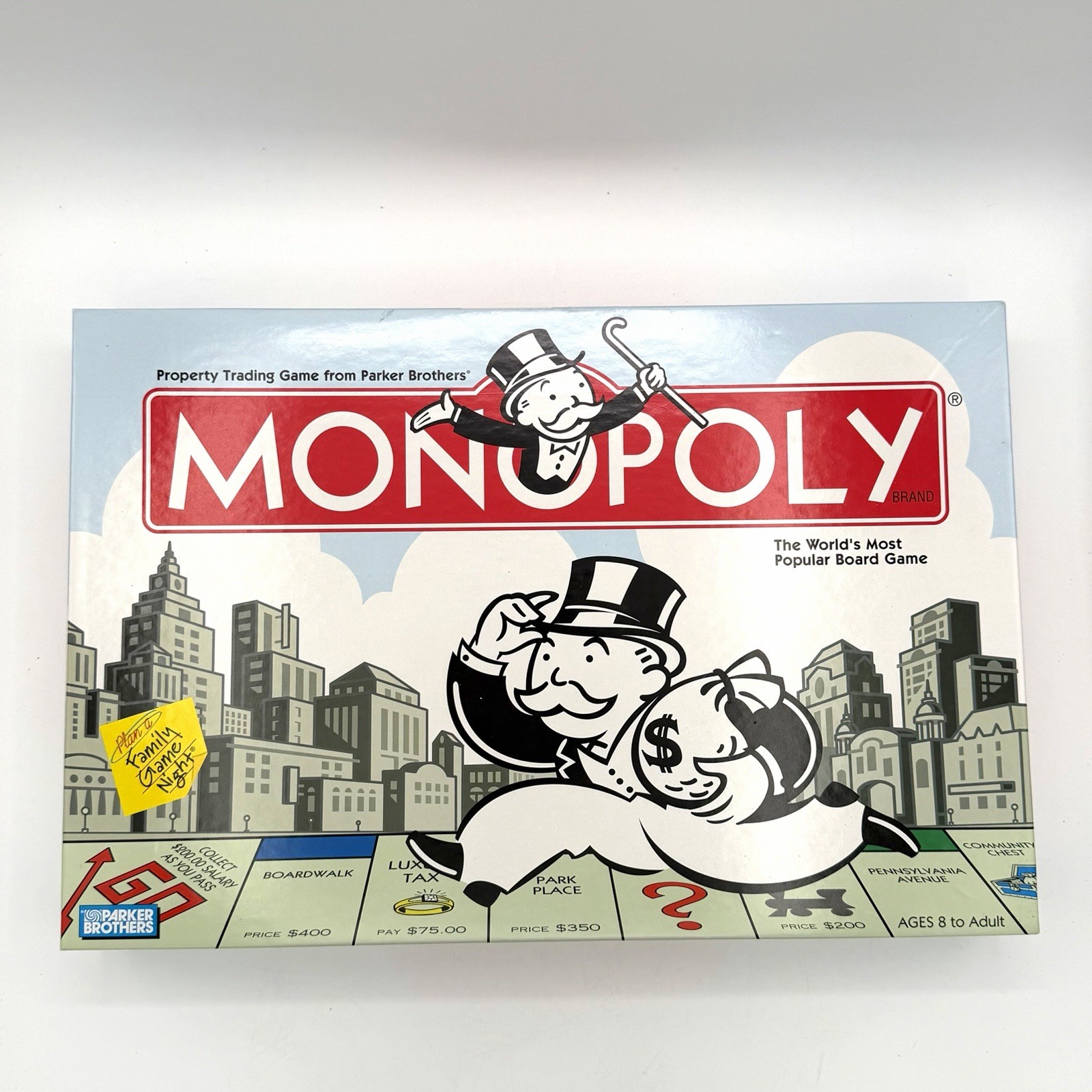 New Parker Brothers Monopoly 2004 Classic Board Game Pieces Sealed Open Box
