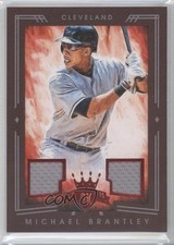 2015 Panini Diamond Kings Red Framed Materials 51/99 Michael Brantley #102 4w3