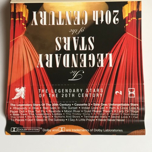 The Legendary Stars of the 20th Century ( Golden Voices ) Cassette Tape - Picture 5 of 7