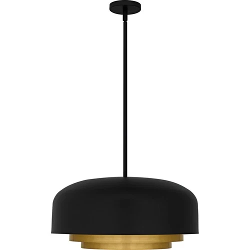 Matte Black  Pendant from the Frankie Collection - Picture 3 of 6