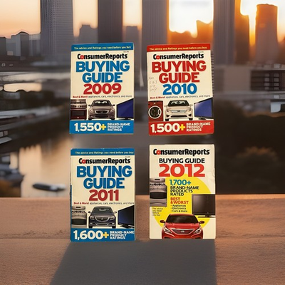 #ad Lot Of 4 Consumer Reports Buying Guide Years 2009 2012 $17.99
