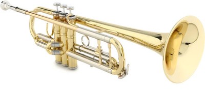 Bach BTR302 Student Trumpet - Clear Lacquer