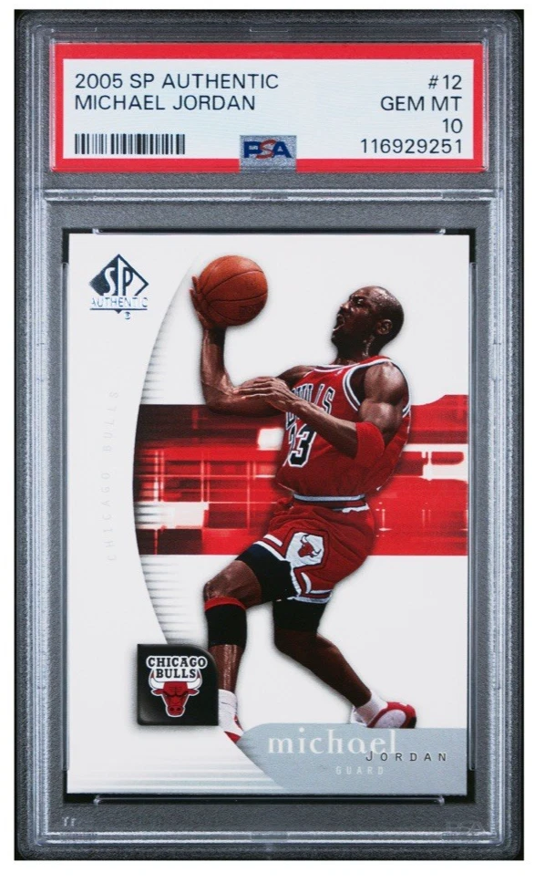 Michael Jordan PSA 10 Graded Basketball Trading Cards for sale | eBay