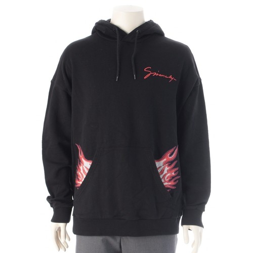 Givenchy Sweatshirt Black Cotton Men's L Pre-owned From Japan