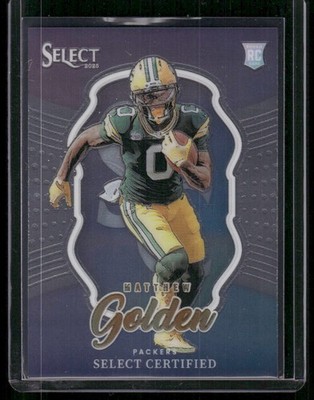 2025 Panini Select #18 Matthew Golden Select Certified Rookies