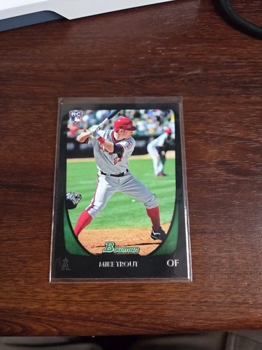 Bowman 2011 Draft Picks & Prospects Mike Trout Rookie #101 Angels Baseball Card