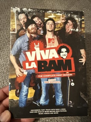 Viva La Bam DVD The Complete First Season 2004 Bam Margera MTV Uncensored!!