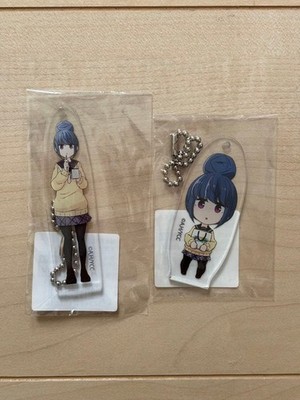 Yuru Camp Original Illustration Acryl Schlüsselanhänger Rin Shima
