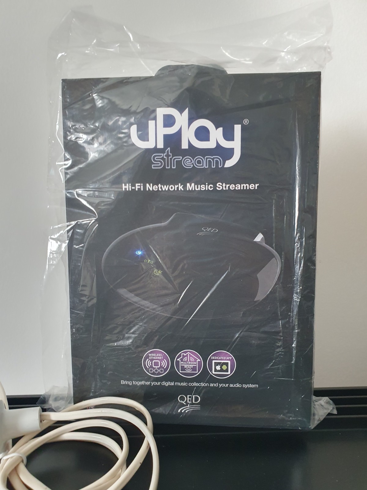 Streamer DLNA QED uPlay lecteur réseau Wi-Fi Ethernet DAC