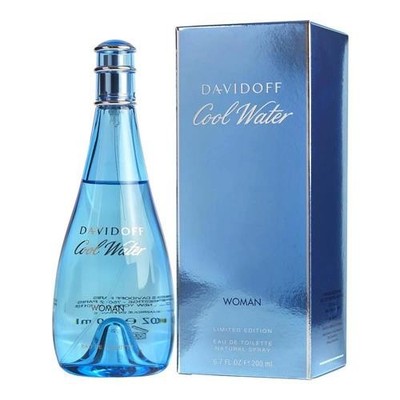 Cool Water by Zino Davidoff for Women 6.7 oz Eau De Toilette Spray