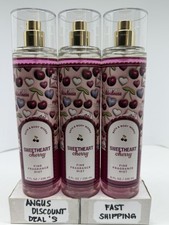 Bath  Body Works 3PCS SWEETHEART CHERRY Fine Fragrance MIST8oz, Brand New  