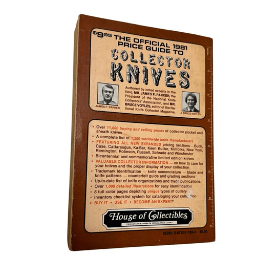 The Official 1981 Price Guide To Collector Knives Parker & Voyles Third Edition - Picture 3 of 7