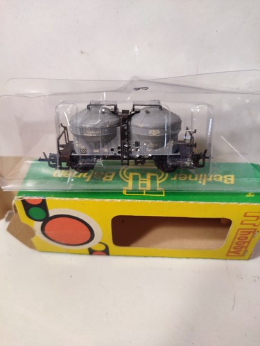 HOBBY TT 4420 BERLINER BAHNEN SILOWAGEN ZEMENT IN BOX SEHR SCHÖNER ZUSTAND