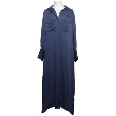 Massimo Dutti, Blusenkleid, Größe: 40, Blau, Viskose, Einfarbig, Damen #UX7