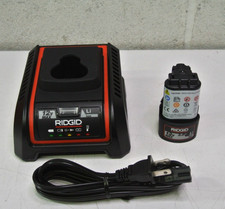 Ridgid Advanced Lithium 2.5 12v RB-1225R & Li-ion Battery Charger 12v RBC-121R