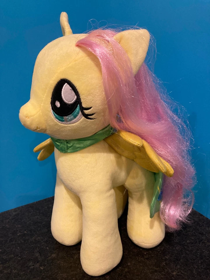 Peluche My Little Pony G4 Build A Bear BABW MLP Fluttershy 15" con capa Foto 4 de 4