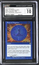 FORCE OF NEGATION Modern Horizons Retro Frames Etched Foil CGC 10 MTG