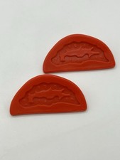 Vintage Fisher Price McDonald  s Salad Tomato Slices Play Food 2 Replacement Pc