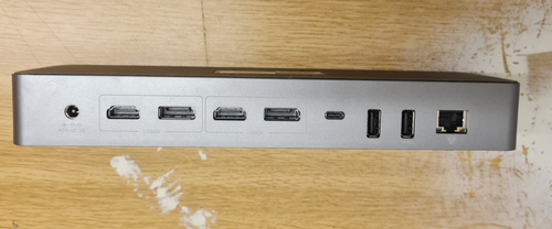 Startech Thunderbolt 3 Dock w/ USB-C Host Compatibility - Dual 4K 60Hz DisplayPo - Picture 3 of 4