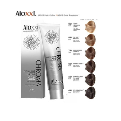 Aloxxi Chroma Permanent Creme Hair Color 2 oz  (Choose Your Shade)