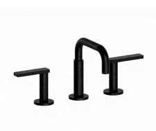 Watermark Rainey Deck Mounted Widespread Lavatory Faucet In Matte Black