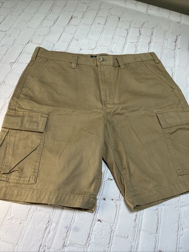 Neu mit Etikett Eddie Bauer Herren Cargoshorts khaki Farbe Größe 36 Taille 9 "Innennaht - Bild 2 von 7