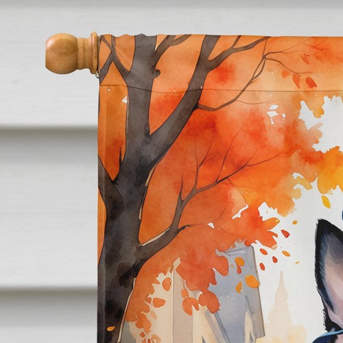 Boston Terrier Halloween Trick or Treat Flag Canvas House Size DAC8347CHF - Picture 3 of 4