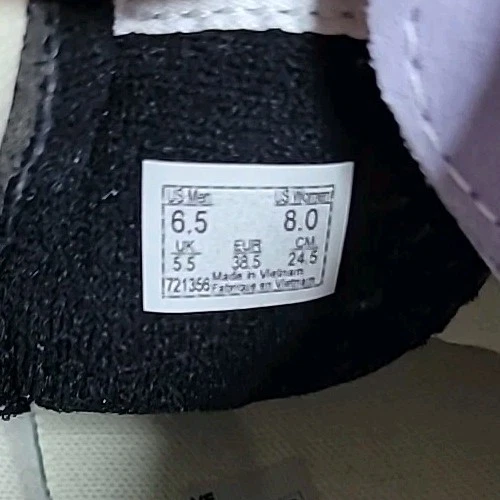 Vans Sk8-Hi Lavender Sneakers Womens 8 Men 6.5 Hi Tops Shoes Tennis Off The Wall - Image 4 of 4