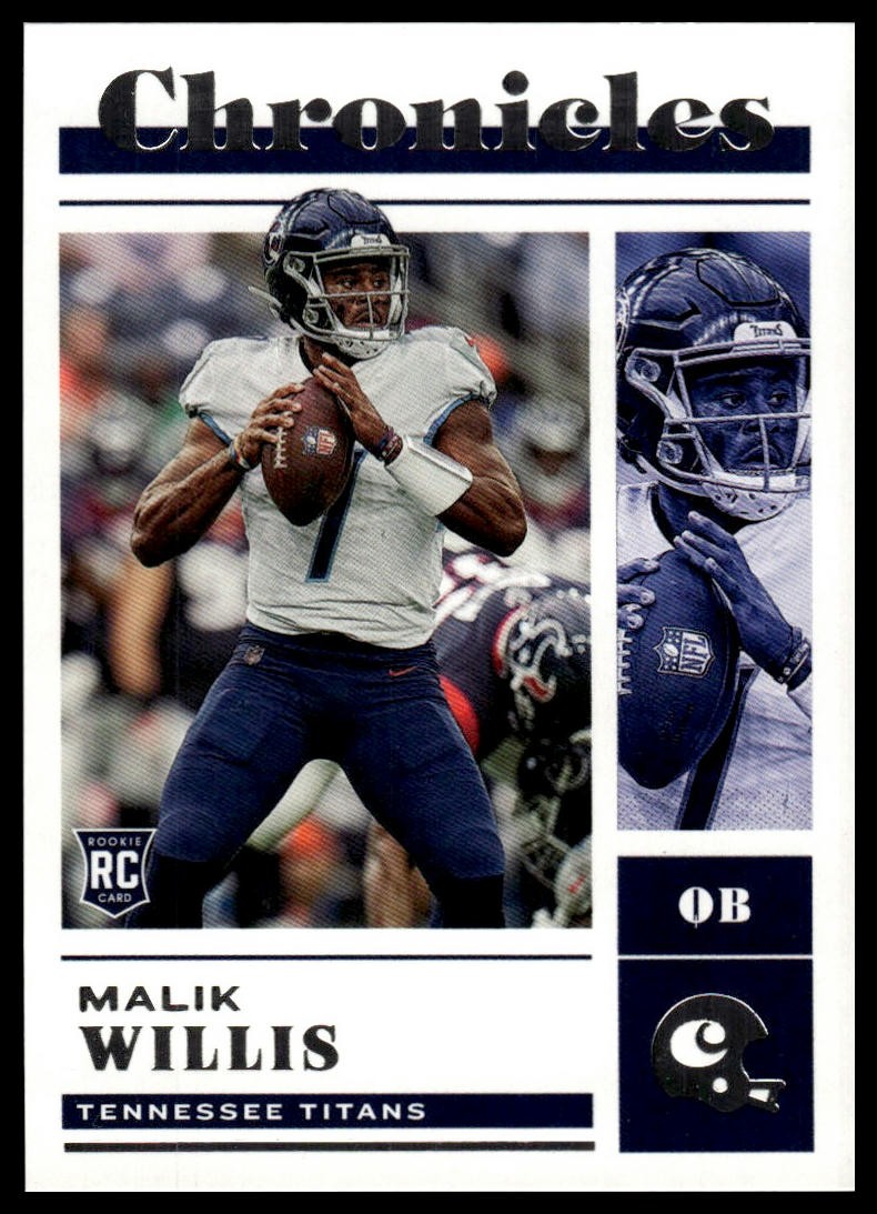 2022 Panini Chronicles Malik Willis #34