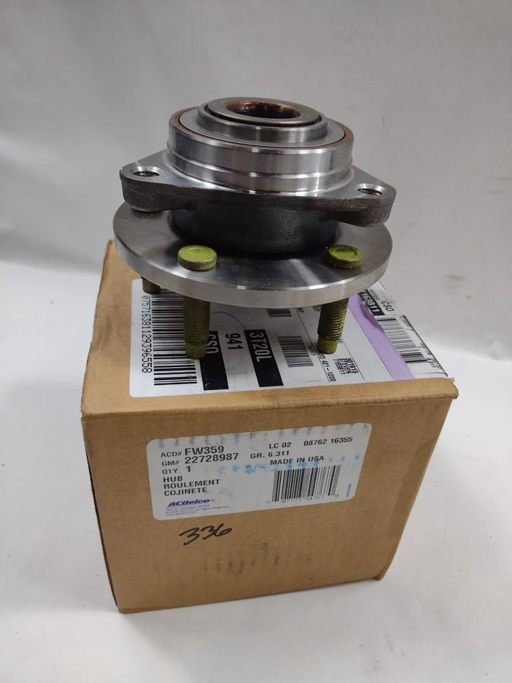 Cojinete de cubo de rueda delantera genuino OEM GM 2006-2008 Chevrolet HHR LT 22728987 Foto 2 de 4